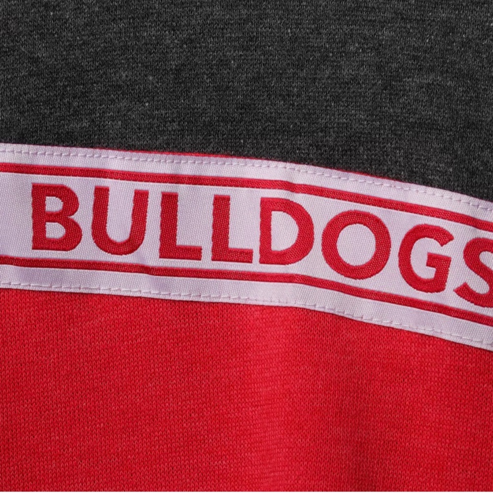 NWT Georgia Bulldogs Block Party Taping Pullover Hoodie UGA Dawgs - Picture 4 of 13